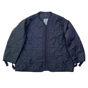 Military issue vintage cold weather coat liner made in USA